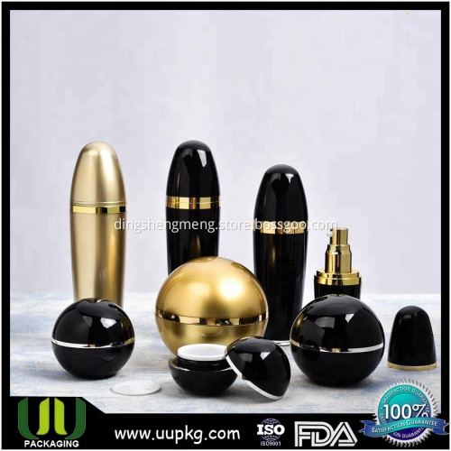 Sphere Cosmetic Plastic Cream Jar Dostosowany kolor